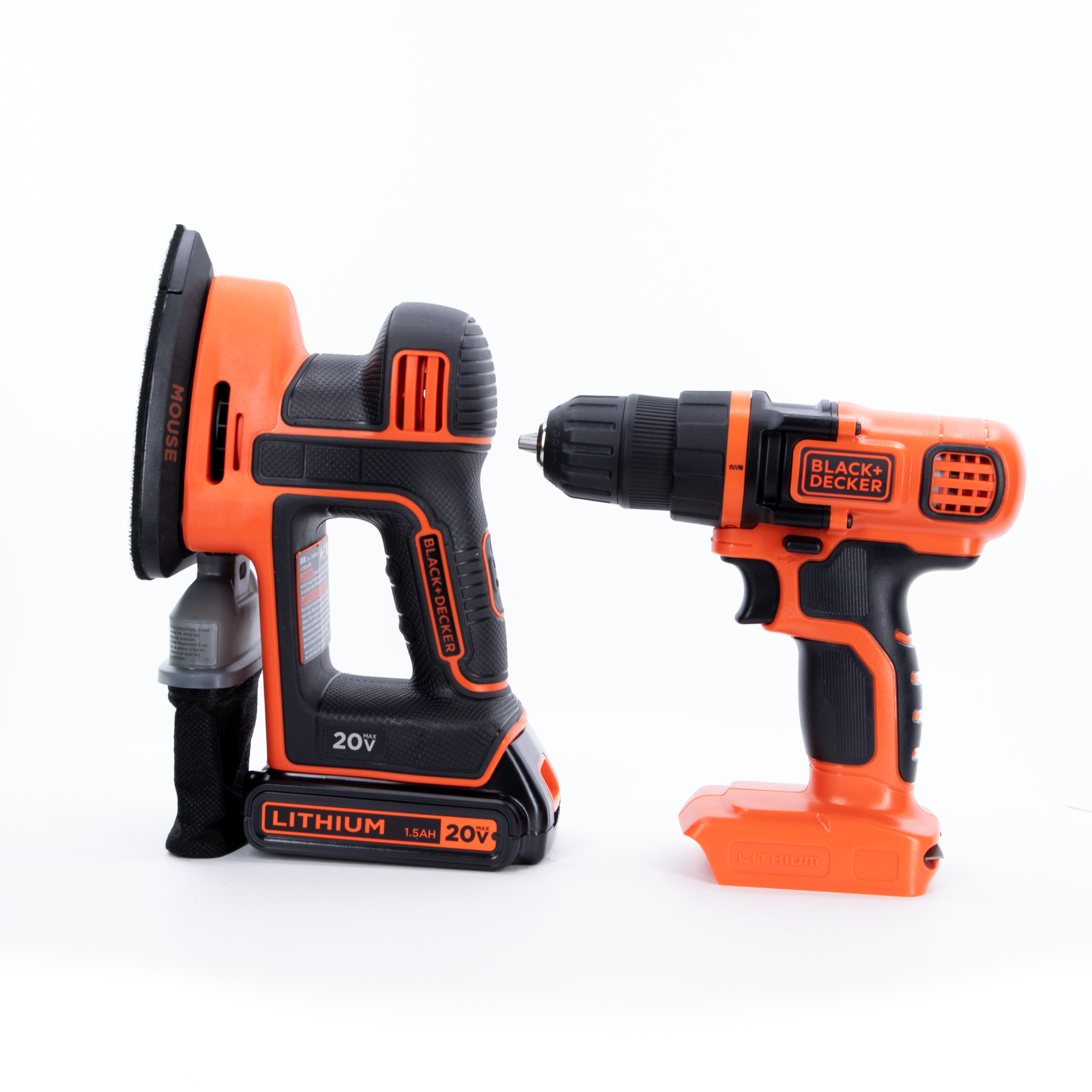 20V MAX* POWERCONNECT™ Cordless Drill/Driver + MOUSE™ Detail Sander Combo Kit