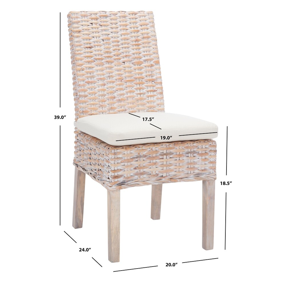 SAFAVIEH Sanibel Side Chair W/ Cushion   20\