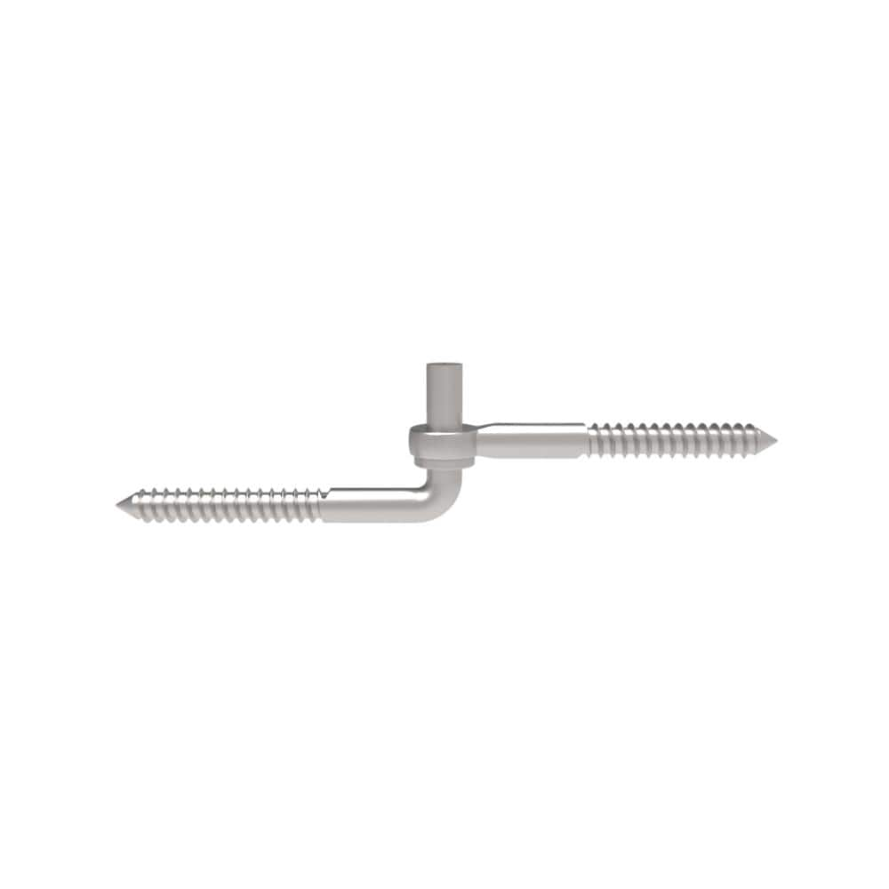 Barrette Outdoor Living 9.312 in x 2.25 in Screw Hook and Eye Hinge 73014547