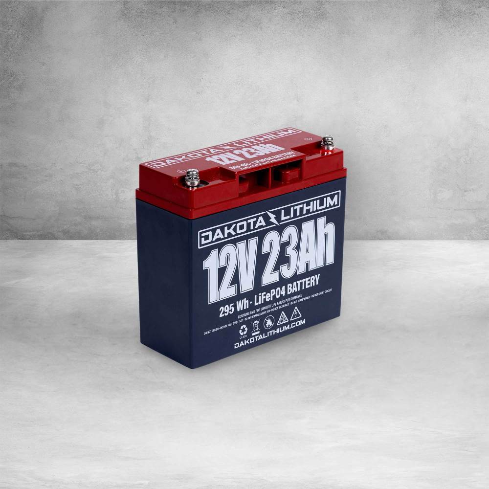 Dakota Lithium Battery 12V 23Ah LifePO4 ;