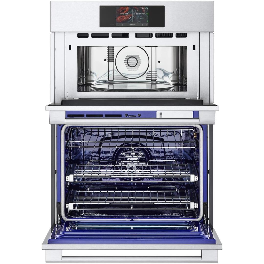 LG 30-inch, 6.4 cu.ft. Built-in Combination Oven with True Convection Technology WCES6428F