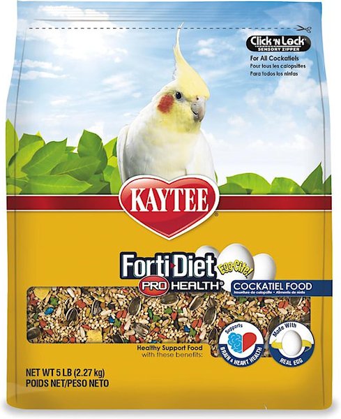 Kaytee Egg-Cite! Forti-Diet Pro Health Cockatiel Food