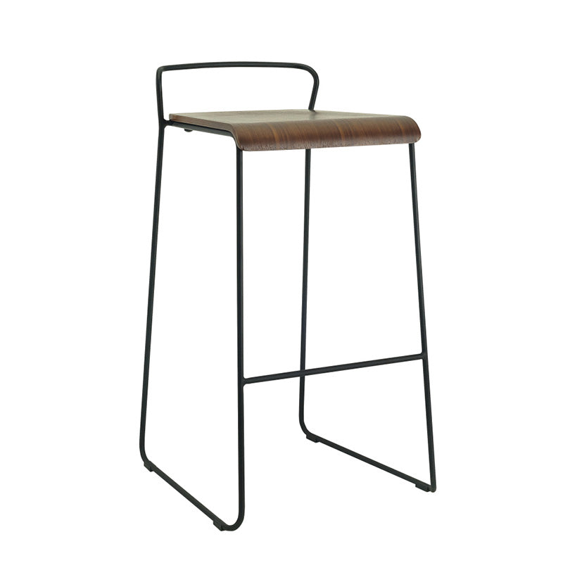 CAMILA Bar Stool - Walnut