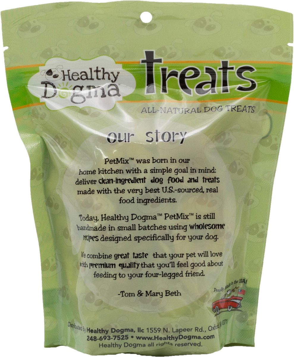 Healthy Dogma Grain-Free Banana Chips Dog Treats， 6-oz bag