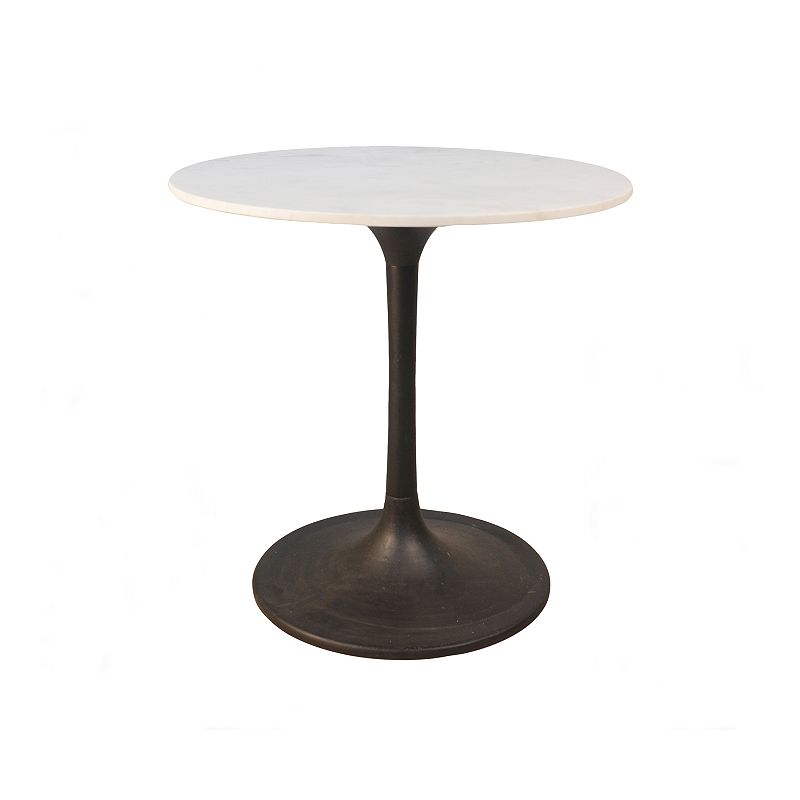 Enzo 30 In. Round Marble Table