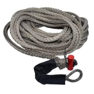 LockJaw 916 in. x 100 ft. Synthetic Winch Line Extension with Integrated Shackle 21-0563100