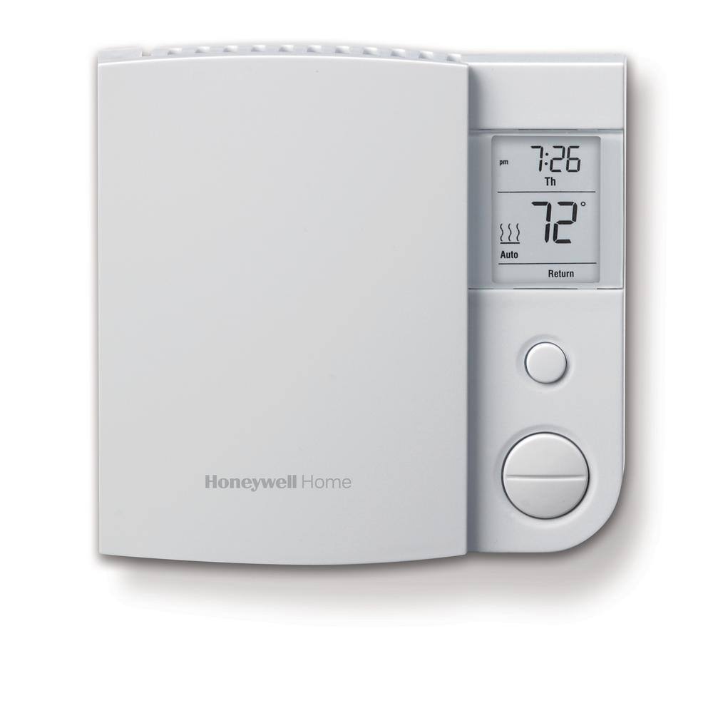 Honeywell Home 5-2 Day Baseboard Programmable Thermostat with Digital Backlit Display RLV4305A