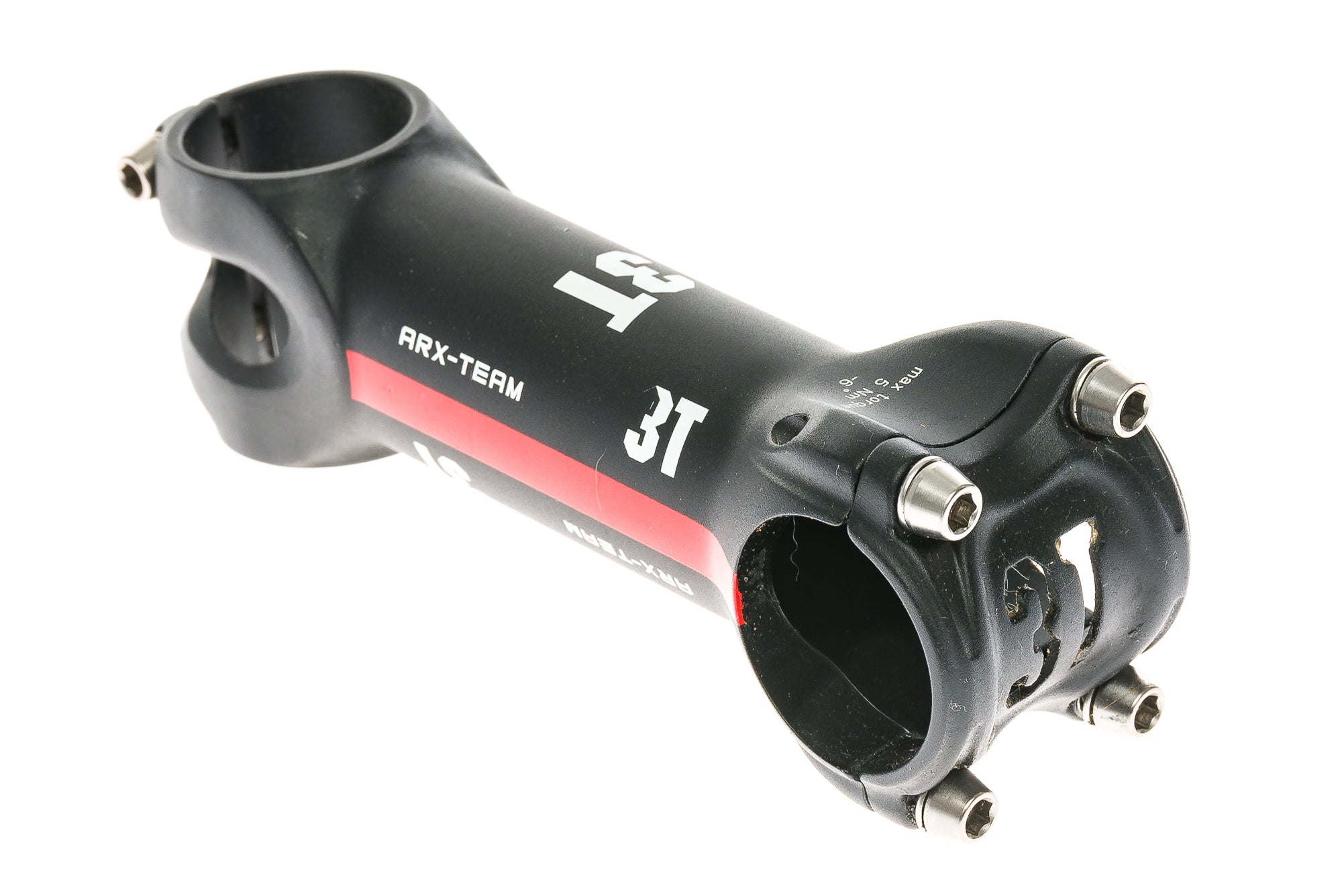 3T ARX-Team Aluminum Stem 31.8mm Clamp 110mm 6 Degree Black