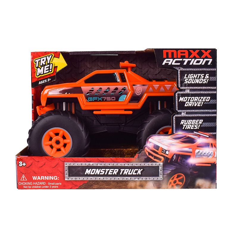 Maxx Action Motorized Monster Truck Toy