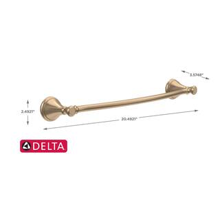 Delta Cassidy 18 in. Towel Bar in Champagne Bronze 79718-CZ