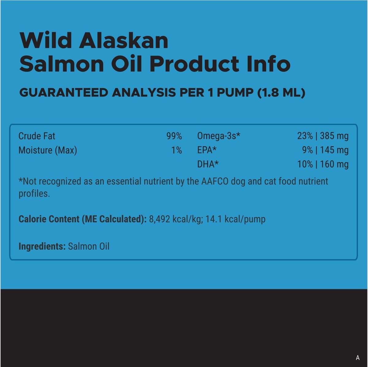 PetHonesty Wild Alaskan Salmon Oil Liquid Supplement for Dogs and Cats