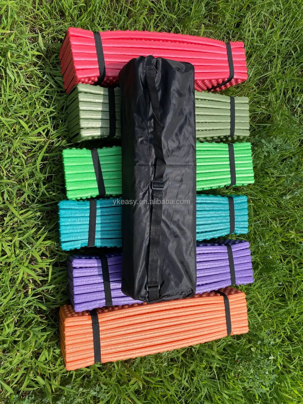 Portable Outdoor Folding Camping Mat Seat Moisture Proof Cushion Waterproof Foam Pad Mountaineering Foldable Foam Mat