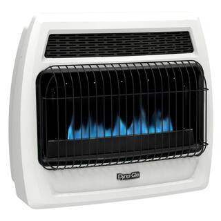 Dyna-Glo 30000 BTU Blue Flame Vent Free Liquid Propane Thermostatic Wall Heater BFSS30LPT-4P