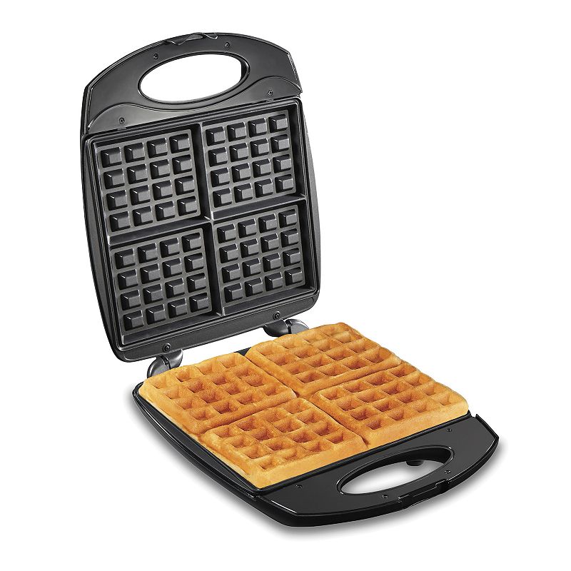 Hamilton Beach 4-Square Belgian Waffle Maker