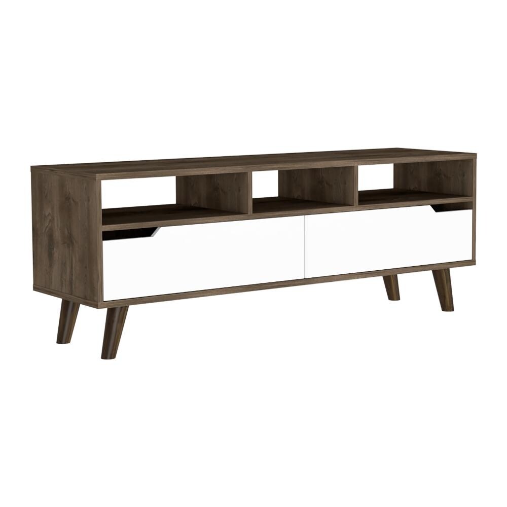 TV Stand with Drawer   Open Shelve Media Cabinets for Up to 51\