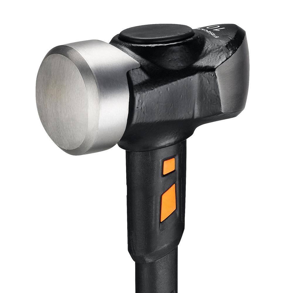 Fiskars IsoCore 10 lb. Forged Steel Sledge Hammer with 36 in. Fiberglass Core Handle 750620-1002