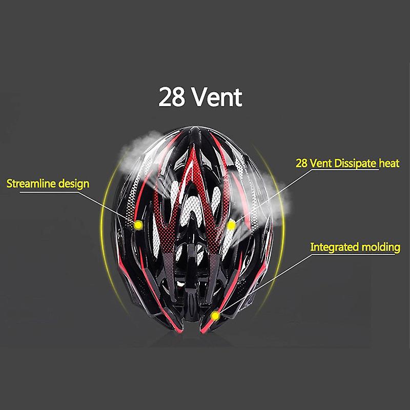 28 Hole Moon Iron Man Mountain Bike Integrated Unisex Helmet Riding Equipment