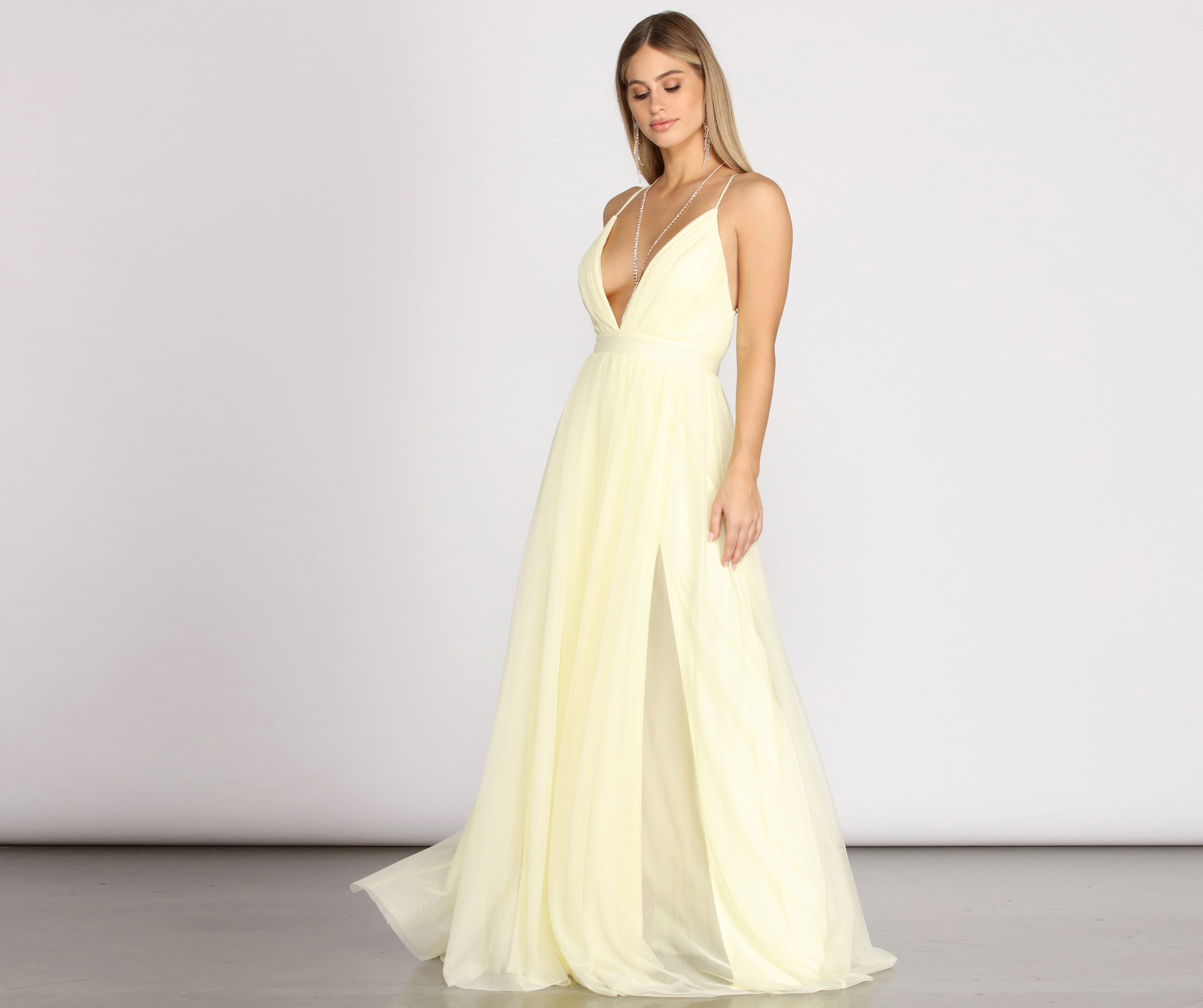 Jodi Tulle A-Line Dress