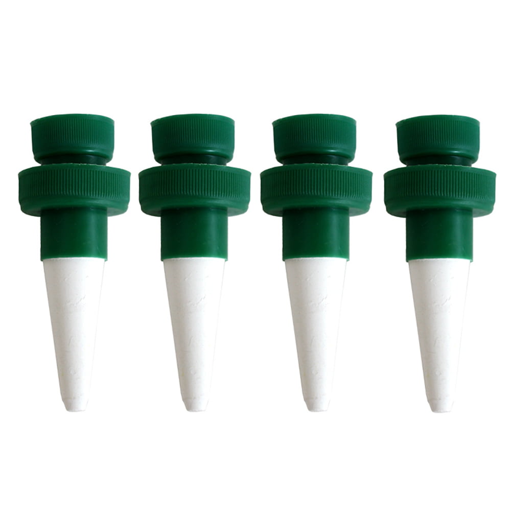 4pcs Plant Self Watering Spikes， Garden Plant Watering Devices， Automatic Irrigation Stakes Vacation Plant Waterer for Indoor and Outdoor Potted Plants Flower Vegetables