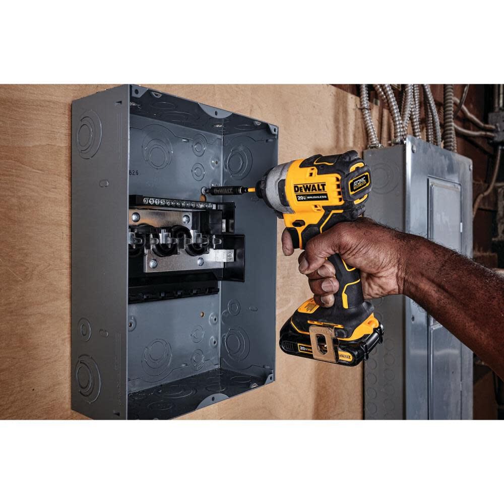 DEWALT 20V MAX Atomic Compact 1/4 in Impact Driver Kit Bundle DCB230C-DCF809B from DEWALT