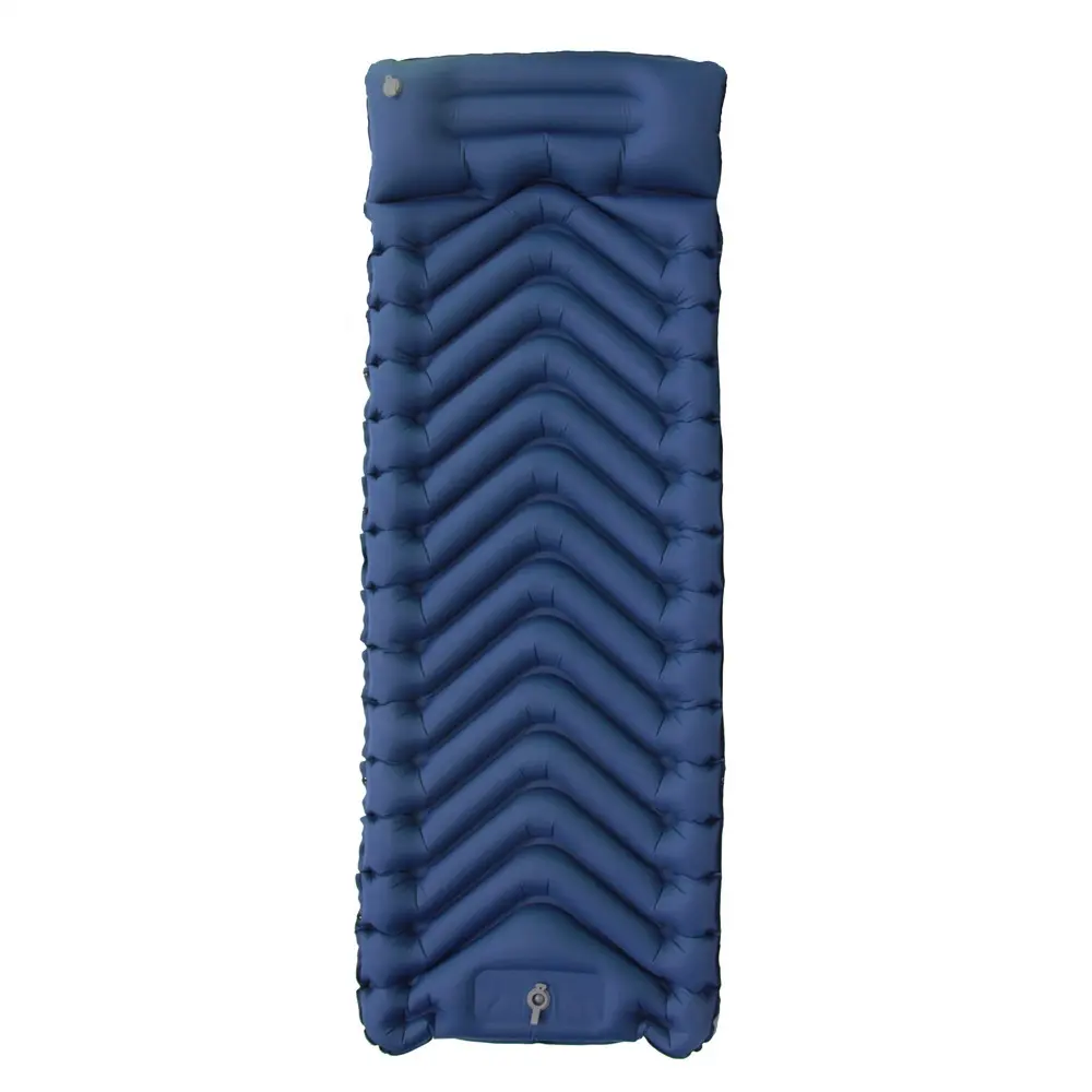 Inflatable Sleeping Pad Lightweight   Compact Roll Mat Camp Air Mattress Waterproof for Outdoor Travel Hiking Backpacking