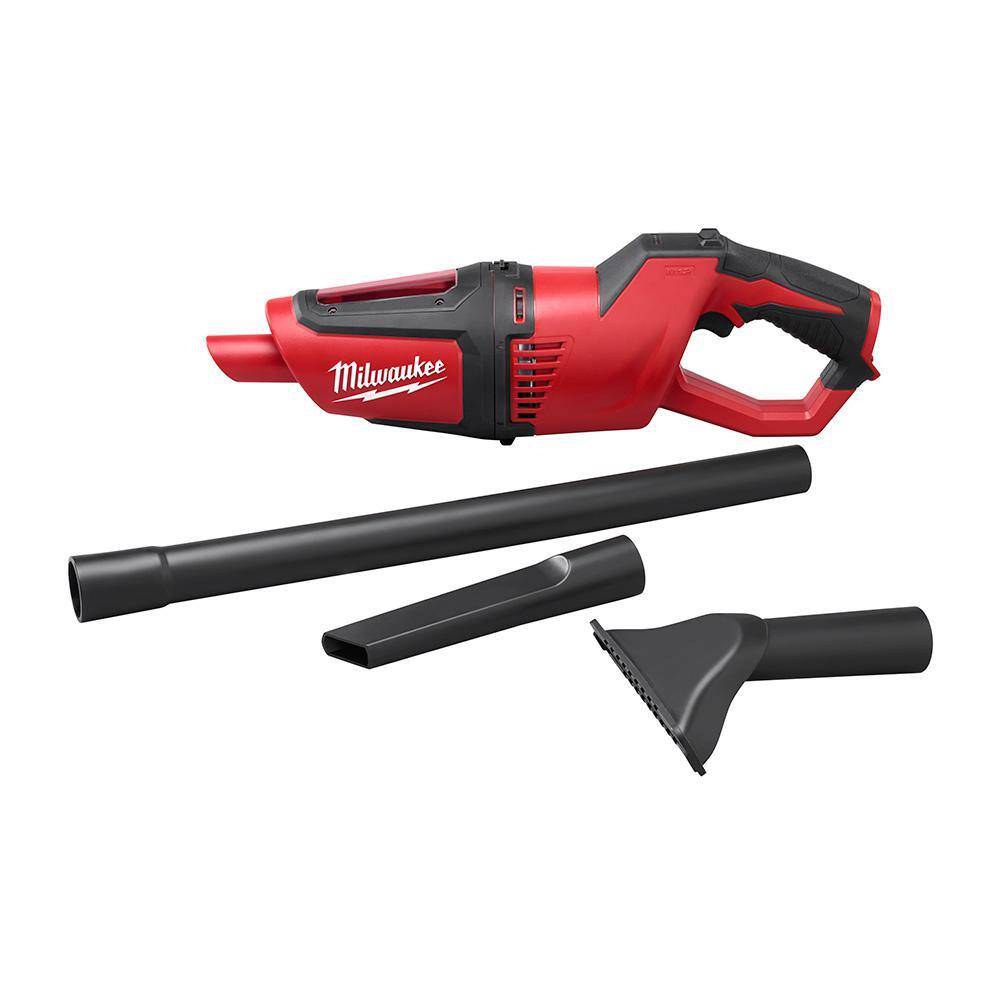 MW M12 12V Lithium-Ion Cordless HACKZALL Reciprocating Saw Kit with M12 Cordless Vacuum 2420-21-0850-20