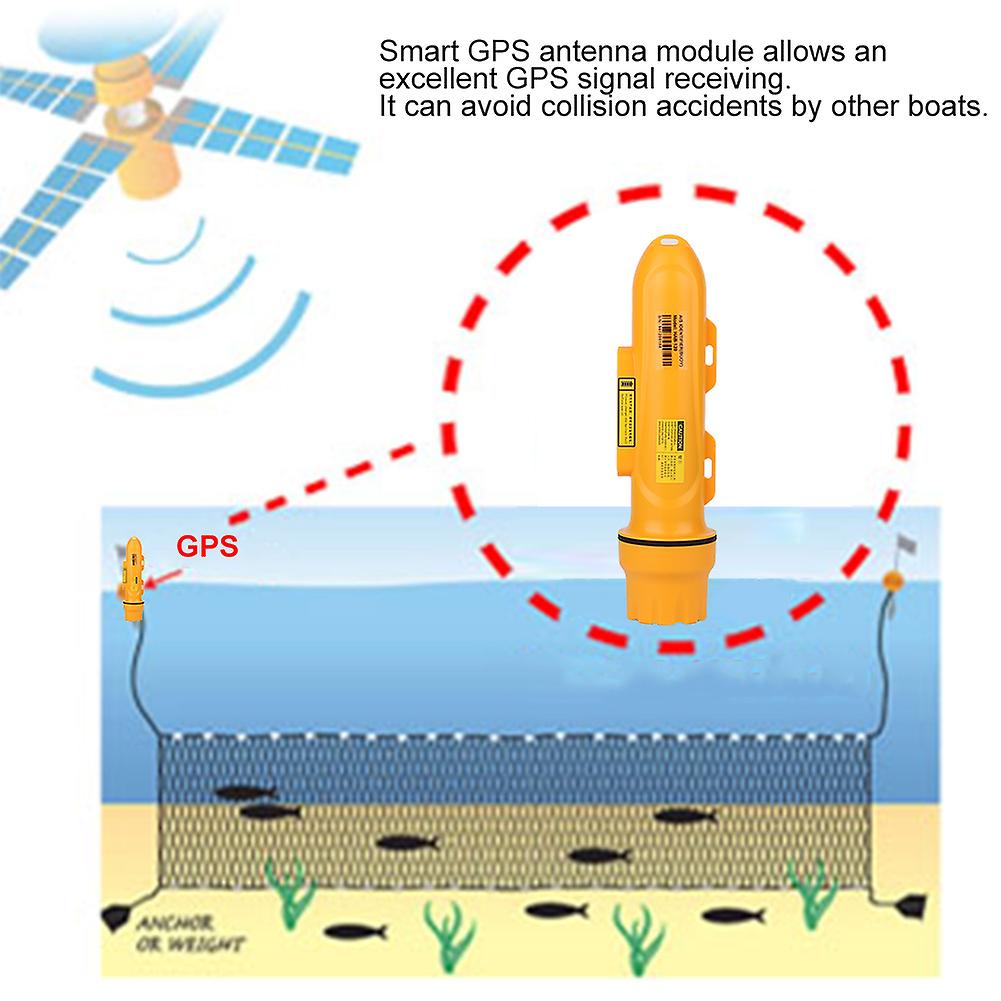 Marine Ais Fishing Net Tracking Buoy/ Locator Fishing Beacon Eu Plug 100-240v