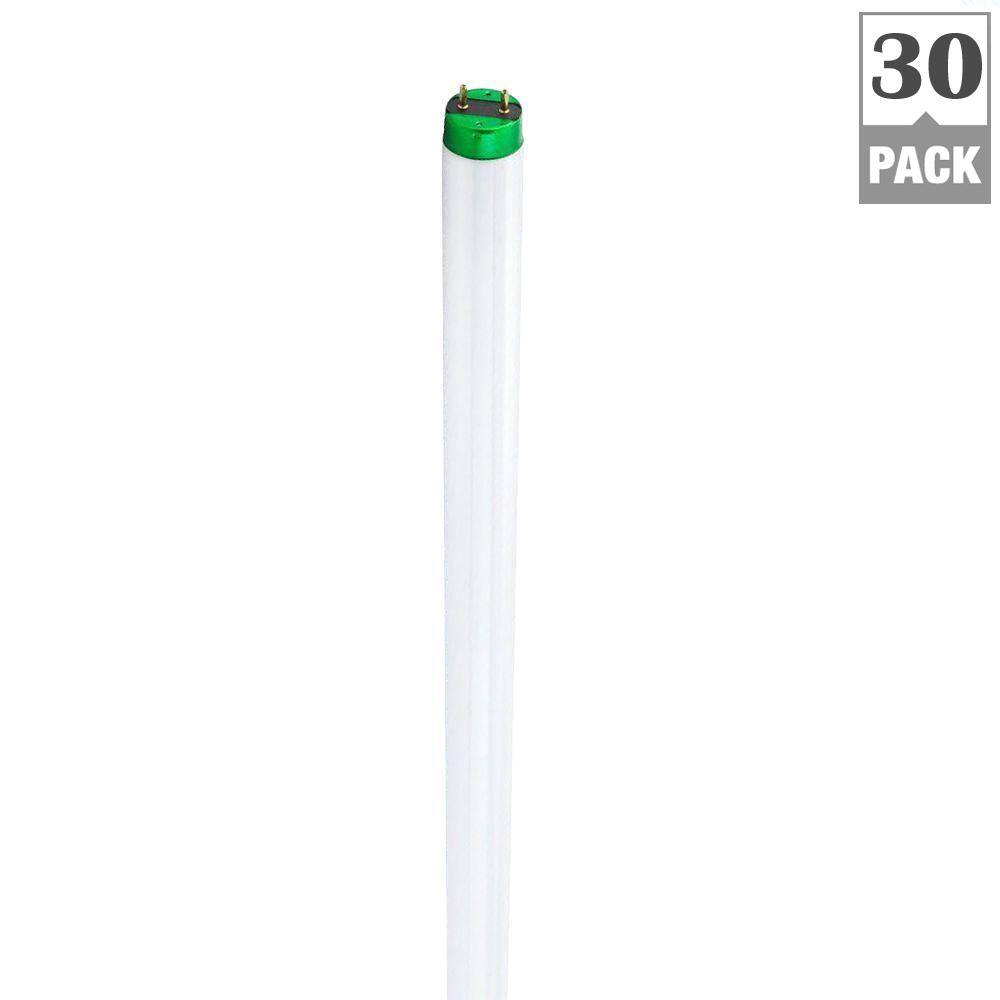 Philips 25-Watt 3 ft. T8 Alto II Linear Fluorescent Tube Light Bulb Neutral (3500K) (30-Pack) 281907