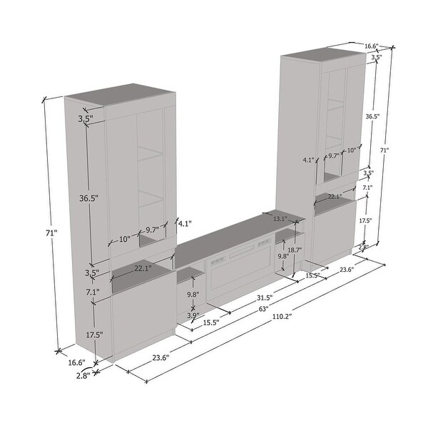 Duke WH-EF Entertainment Center