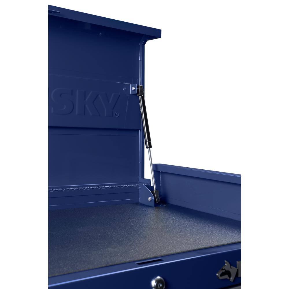 Husky 27 in. 11-Drawer Tool Chest and Cabinet Blue UACT-H-270111B