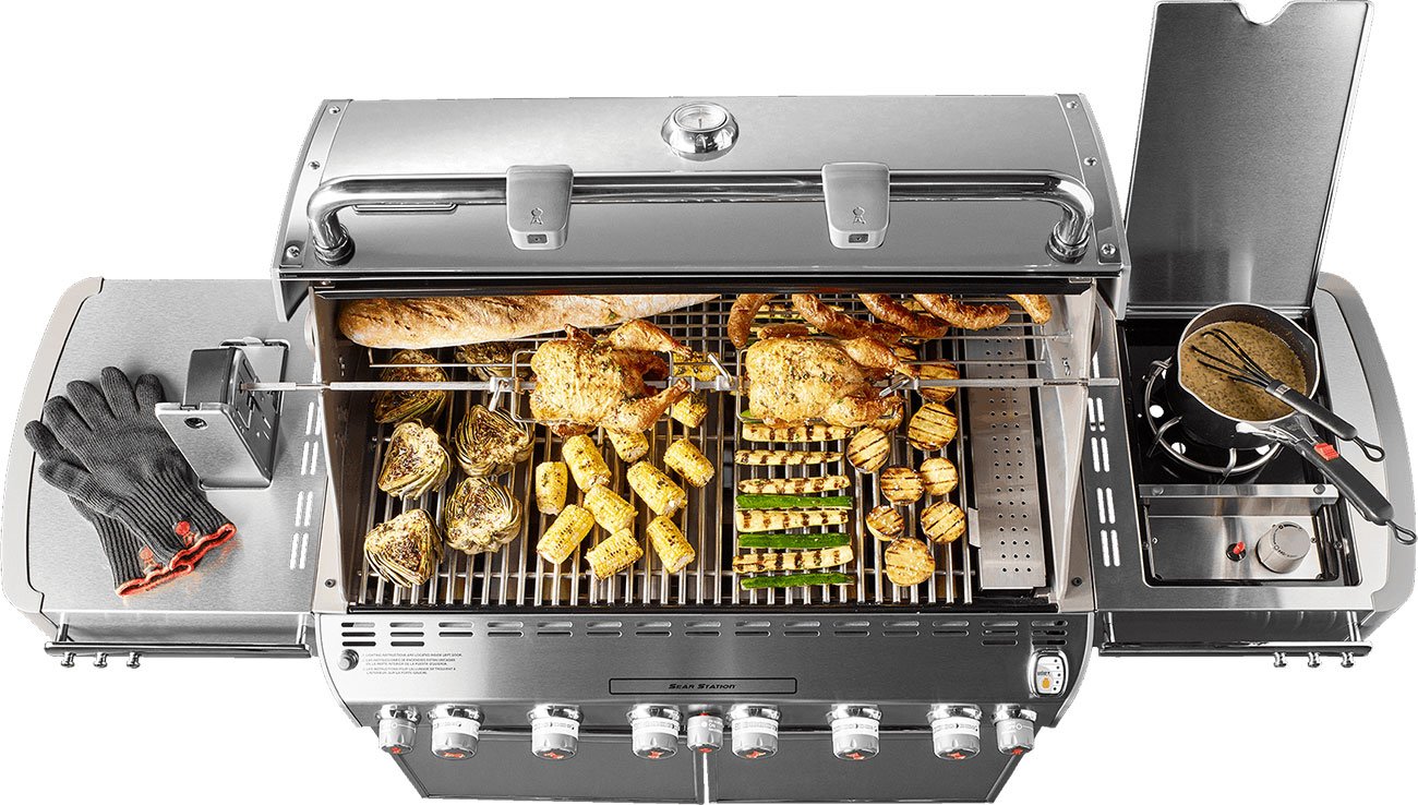 Weber Summit S-670 Stainless Steel Liquid Propane Gas Grill