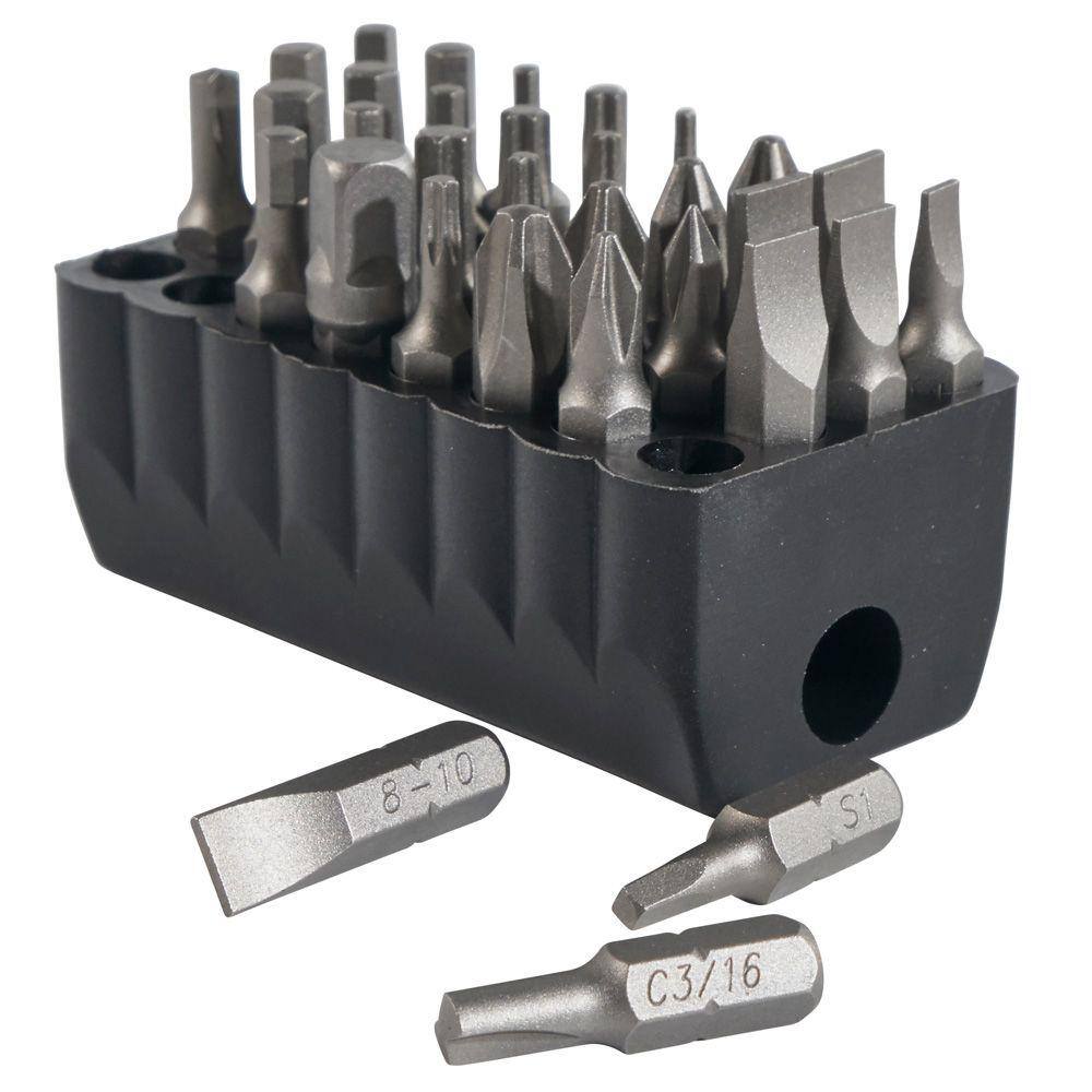 Klein Tools 32-Piece Standard Tip Bit Set 32526