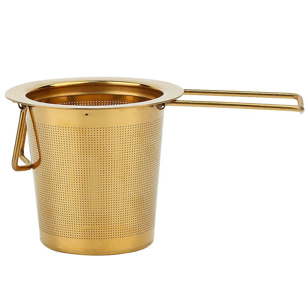 Stainless Steel Metal Cup Strainer Mesh Tea Infuser Loose Leaf Filter