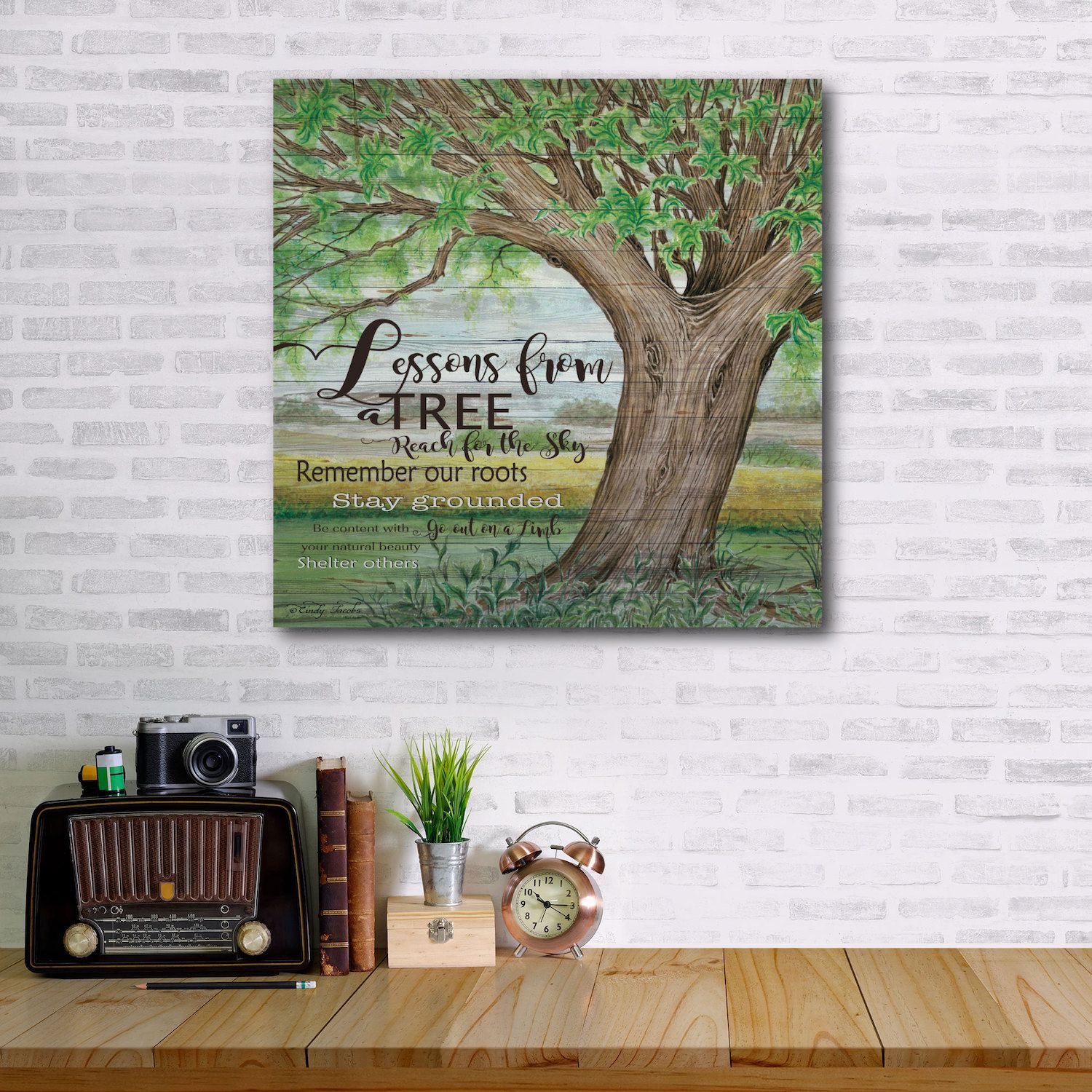 COURTSIDE MARKET Tree Of Life Canvas Wall Art