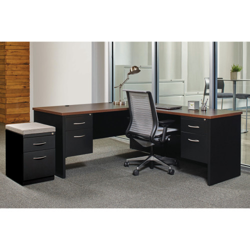 Lorell Premium Mobile BF Pedestal File - 2-Drawer (79133)