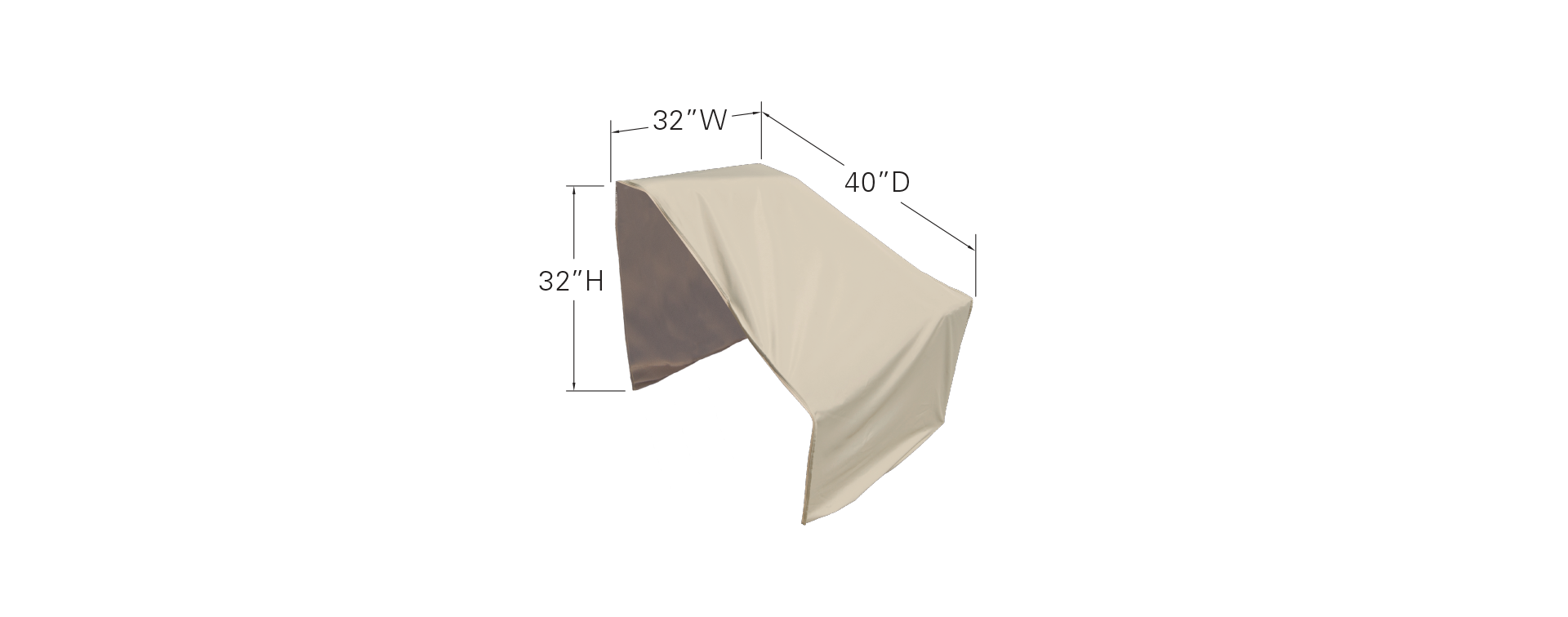 Treasure Garden Modular Left End (Right Facing) Cover