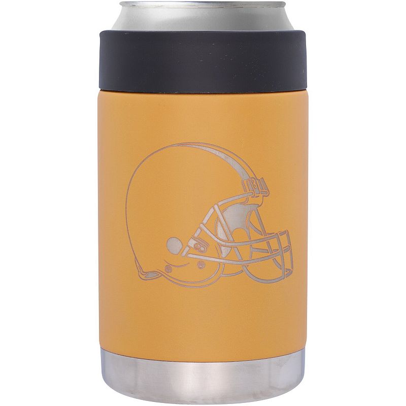 Cleveland Browns Stainless Steel Canyon Can Holder