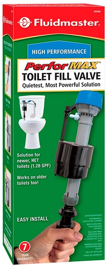 Fluidmaster 400AH PerforMAX Universal High Performance Toilet Fill Valve