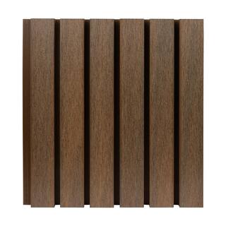 NewTechWood European Siding System 7.7 in. x 192 in. Composite Belgian Board Siding in Brazilian Ipe (10-Piece) UH58-16-IP-10