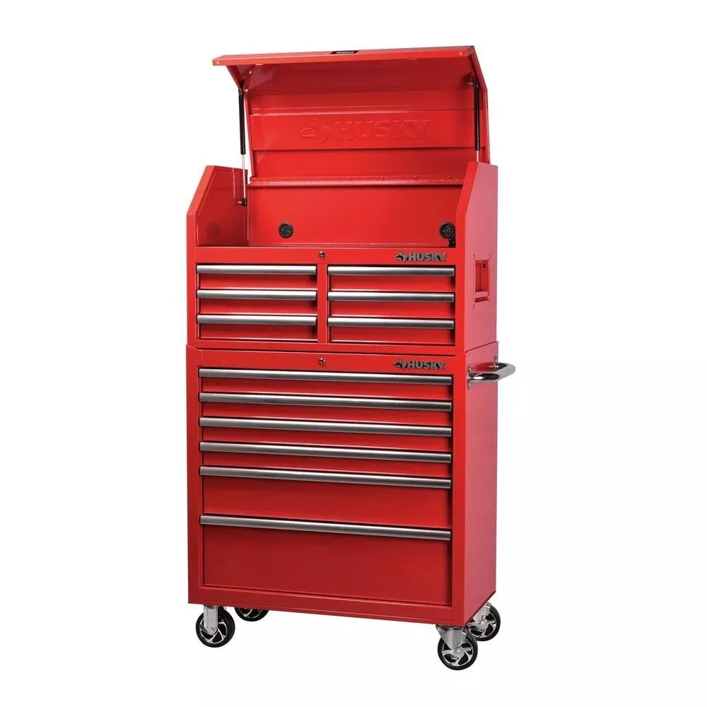 36 in. 12-Drawer Tool Chest and Cabinet Combo