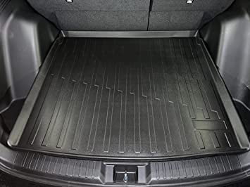 Premium Cargo Liner for Honda CR-V 2023- 100% Protection - Custom Fit Car Trunk Mat - Easy-to-Wash and All-Season Black Cargo Mat - Laser Measured Trunk Liners for Honda CR V (Upper Deck)