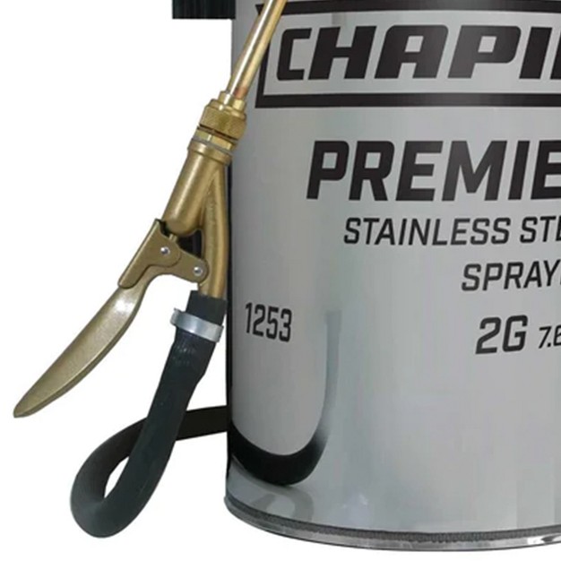 Chapin 1253 Premier 2 gallon Stainless Steel Lawn And Garden Handheld Tank Sprayer