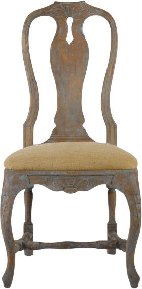 Kate Chair  Tan Linen   French Country   Dining Chairs   by HedgeApple  Houzz