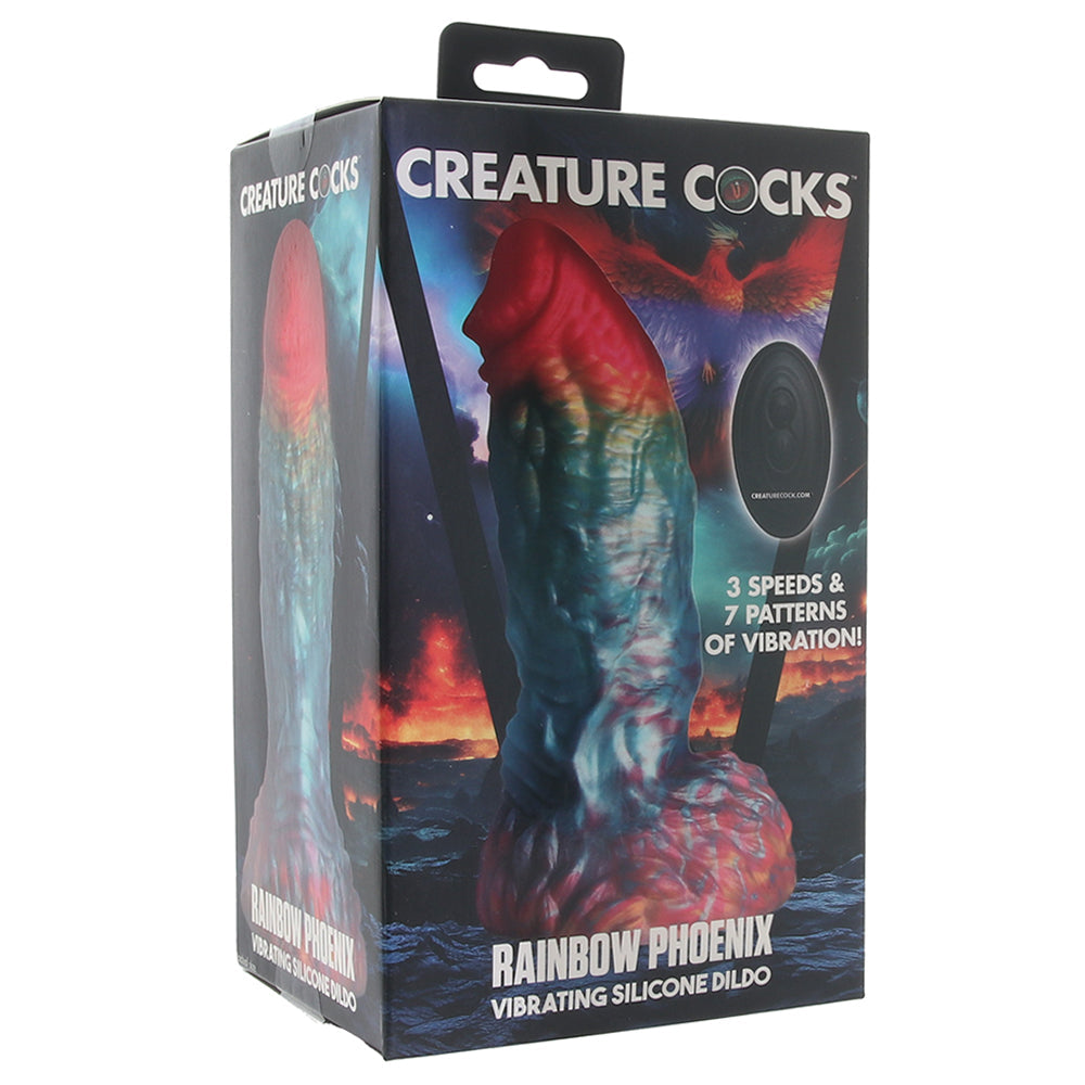 Creature Cocks Rainbow Phoenix Dildo Vibe