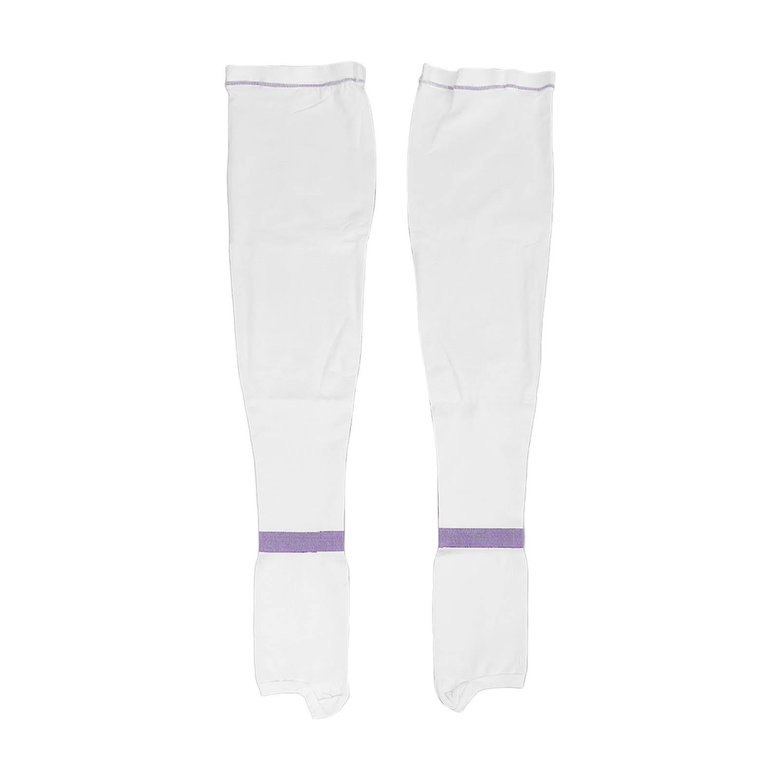 White Hose Compression Stockings Prevent Leg Edema Breathable Compression Stockings (xl)