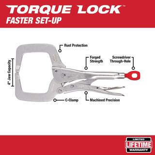 MW Torque Lock Locking Pliers with Screwdriver Set (16-Piece) 48-22-3690-48-22-2706