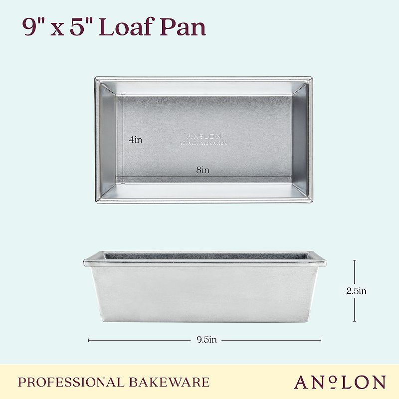 Anolon Pro-Bake Bakeware Aluminized Steel Loaf Pan