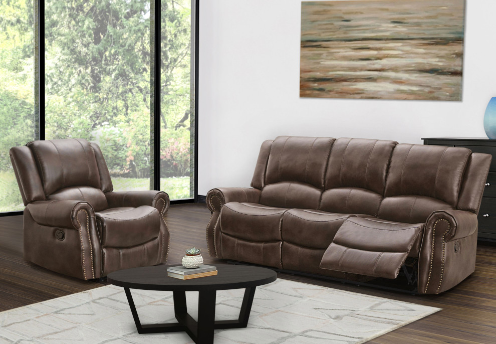 Baldwin Recliner   Transitional   Recliner Chairs   by Abbyson Living  Houzz