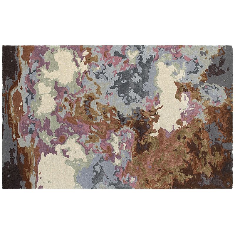 StyleHaven Giovanni Fluidity Abstract Wool Blend Rug