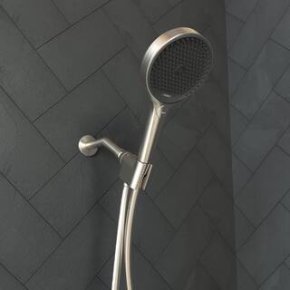 Hansgrohe Rainfinity 3-Spray 5.25 in. Wall Mount Handheld Shower Head in Brushed Nickel 26864821